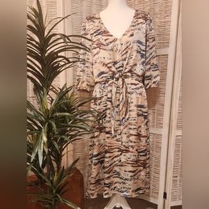 SUPERFOXX Midi Tie Dress